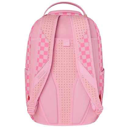 Zaino Sprayground Pink Shark In Paris Patch Backpa UNICO