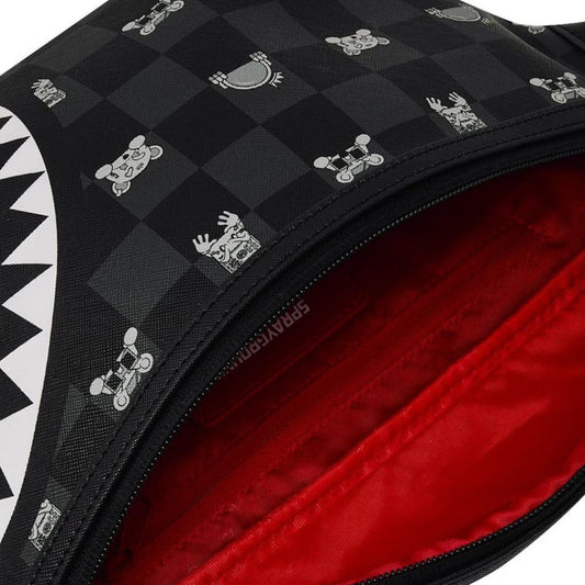 Marsupio Sprayground Gray Peeking Character Savvy UNICO