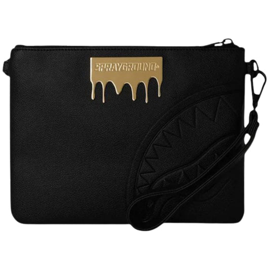 Pouchette Sprayground Gold Brick Luxe Crossover Cl UNICO