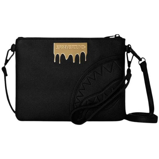 Pouchette Sprayground Gold Brick Luxe Crossover Cl UNICO