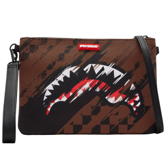 Pouchette Sprayground Smeared Grunge Crossover Clu UNICO