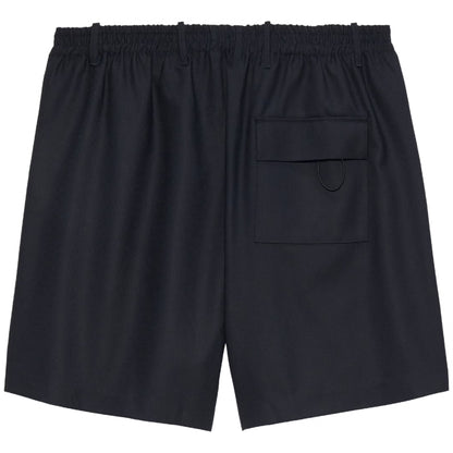Pantaloncino NASA Wool Track Shorts  BLU