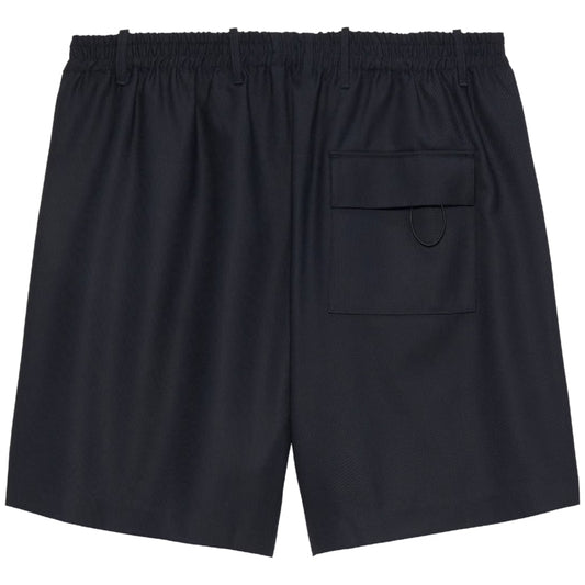 Pantaloncino NASA Wool Track Shorts  BLU