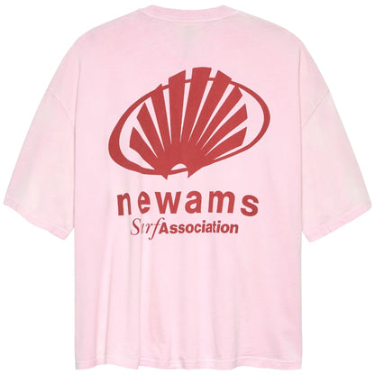 Maglietta NASA Corporate Logo Tee ROSA