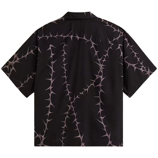 Camicia Vans Van Doren Printed Camp Shirt NERO