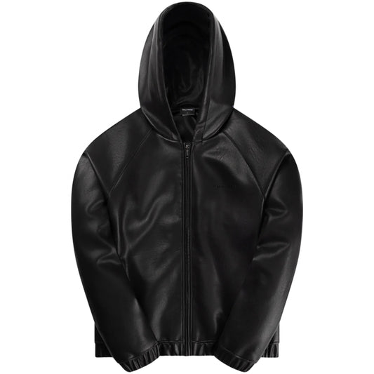 Giacca Daily Paper PU Scuba Jacket NERO