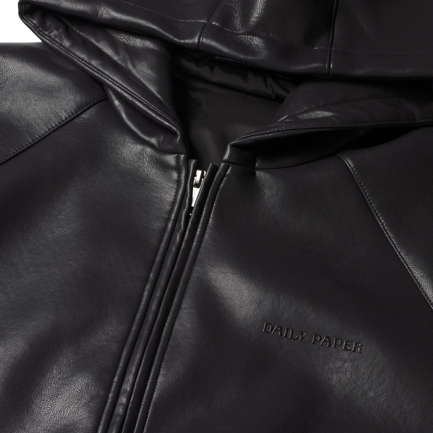 Giacca Daily Paper PU Scuba Jacket NERO