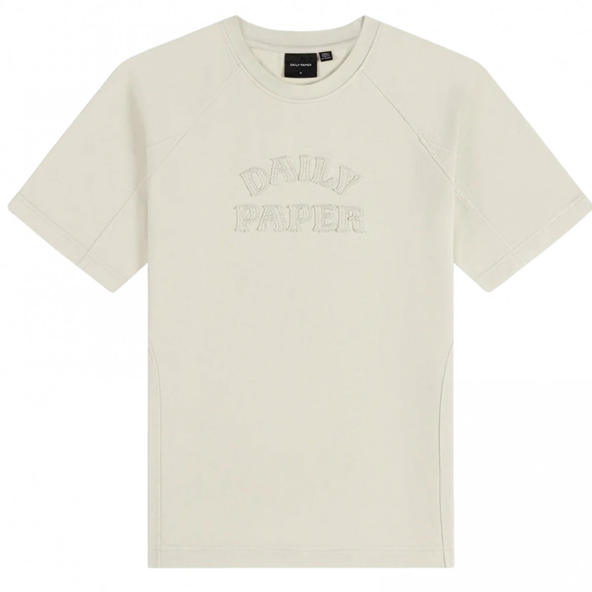 Maglietta Daily Paper Raglan Stacked Dias Washed T OFF WHITE
