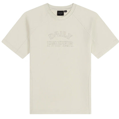 Maglietta Daily Paper Raglan Stacked Dias Washed T OFF WHITE