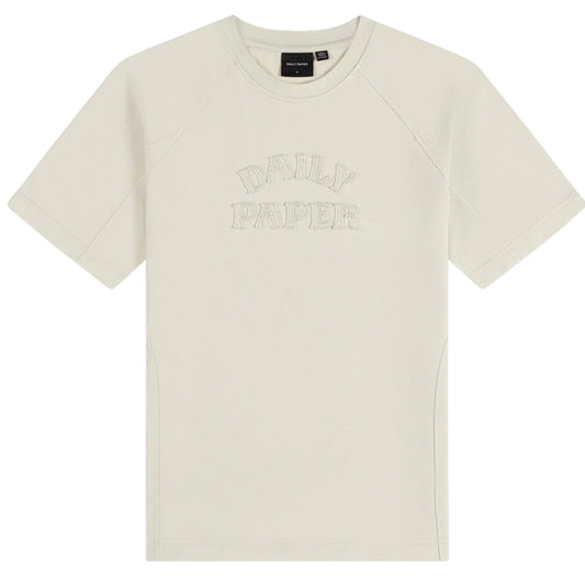 Maglietta Daily Paper Raglan Stacked Dias Washed T OFF WHITE