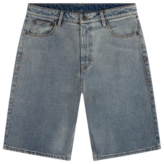 Pantaloncino Daily Paper Compact Shield Embroidery DENIM