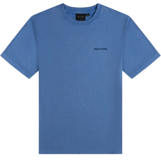 Maglietta Daily Paper Dias Washed Tee BLU NAVY