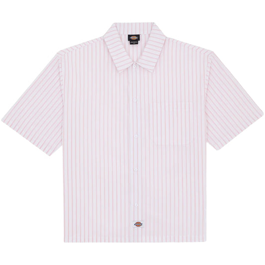 Camicia Dickies Venedocia Stripe Shirt SS BIANCO