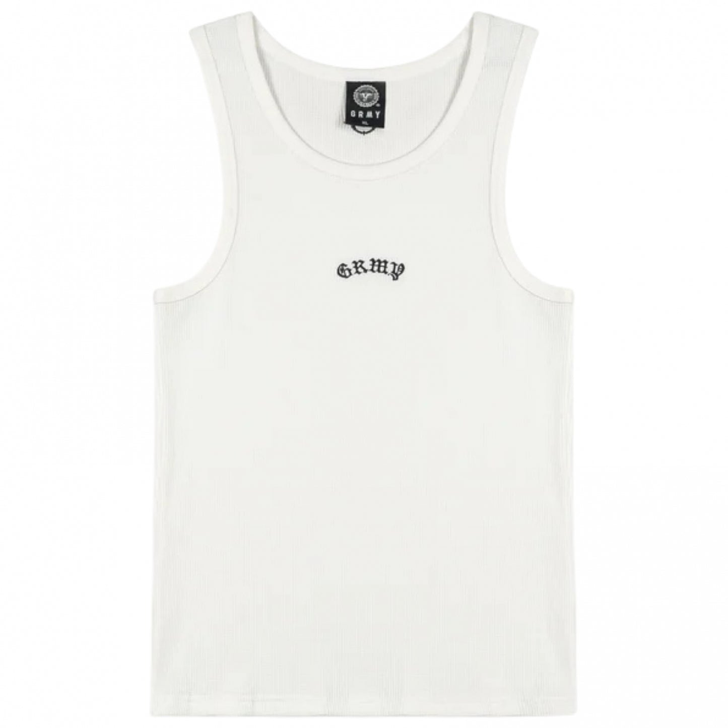 Canotta Grimey Fitted Tank Top OFF WHITE