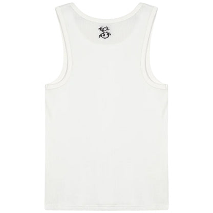 Canotta Grimey Fitted Tank Top OFF WHITE