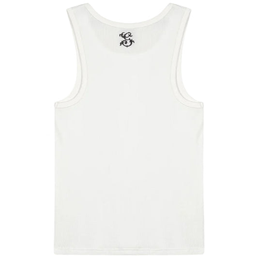 Canotta Grimey Fitted Tank Top OFF WHITE