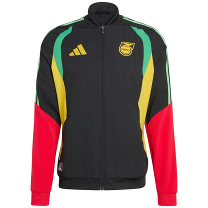Felpa Adidas Jamaica Pre Match Jacket NERO