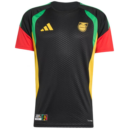 Maglietta Adidas Jamaica Transfert Jersey NERO