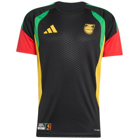 Maglietta Adidas Jamaica Transfert Jersey NERO