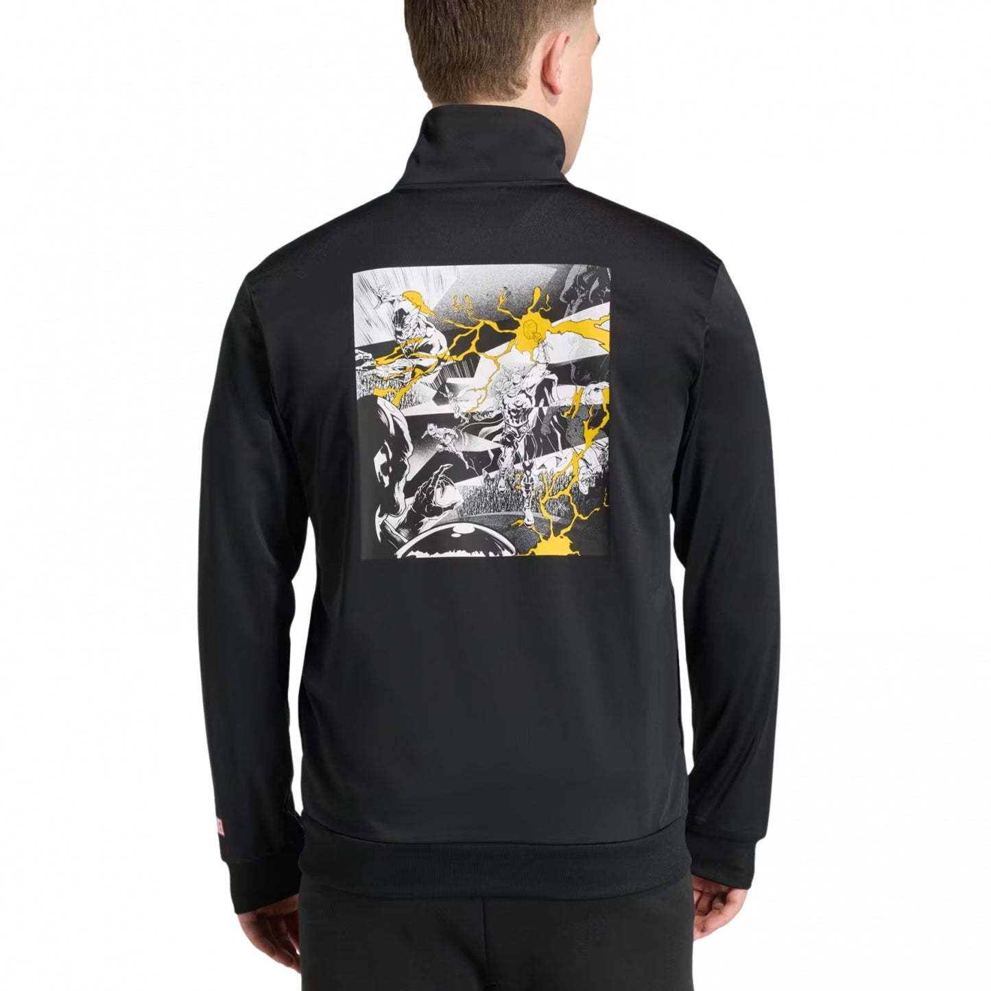 Felpa Adidas Real Marvel Trackjacket NERO