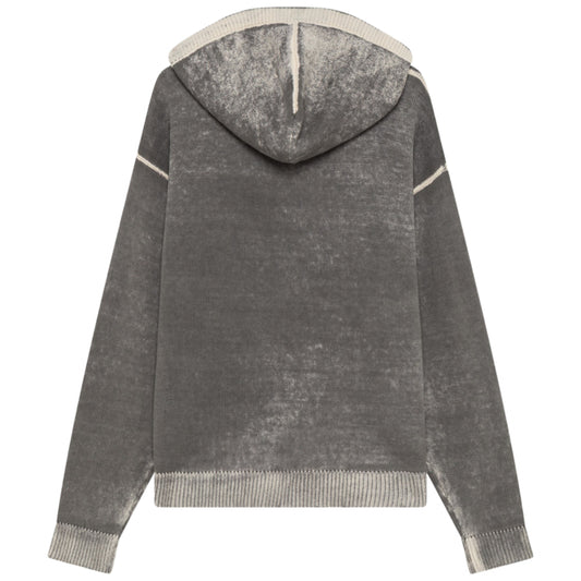 Felpa Amish Hood Zip Sprayed UNICO