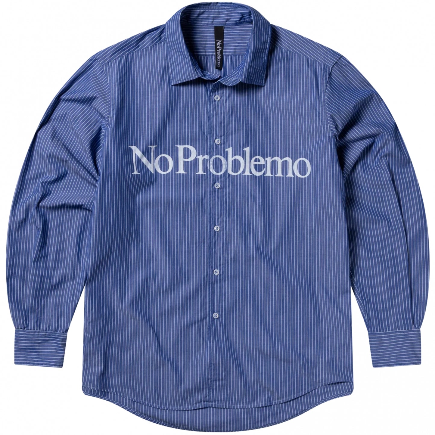 Camicia NoProblemo Ls Poplin Shirt BLU NAVY
