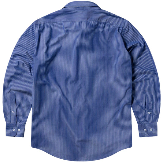 Camicia NoProblemo Ls Poplin Shirt BLU NAVY