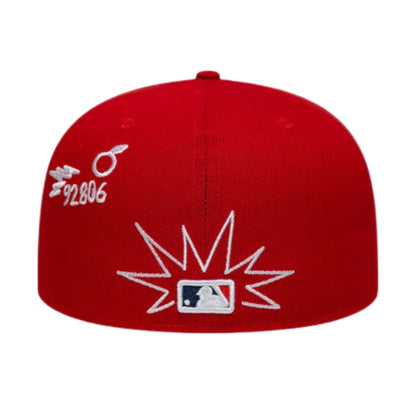 Cappello New Era 59Fifty MLB Scribble ANAANG UNICO