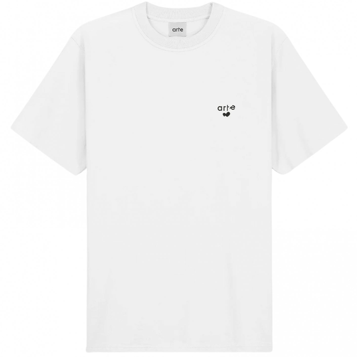 Maglietta Arte Hearth Logo Tee BIANCO