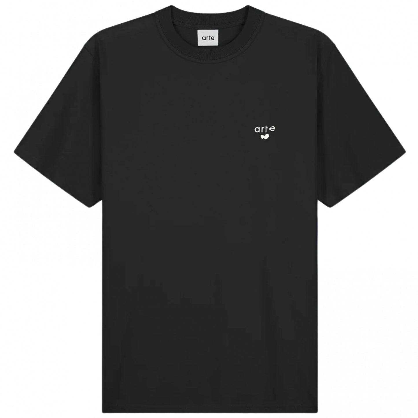 Maglietta Arte Hearth Logo Tee NERO