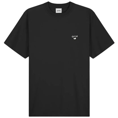 Maglietta Arte Hearth Logo Tee NERO