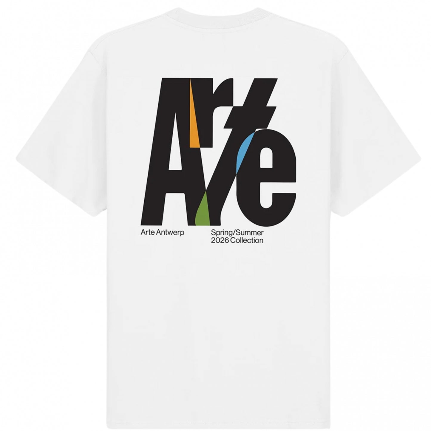 Maglietta Arte Big Logo Back Tee BIANCO