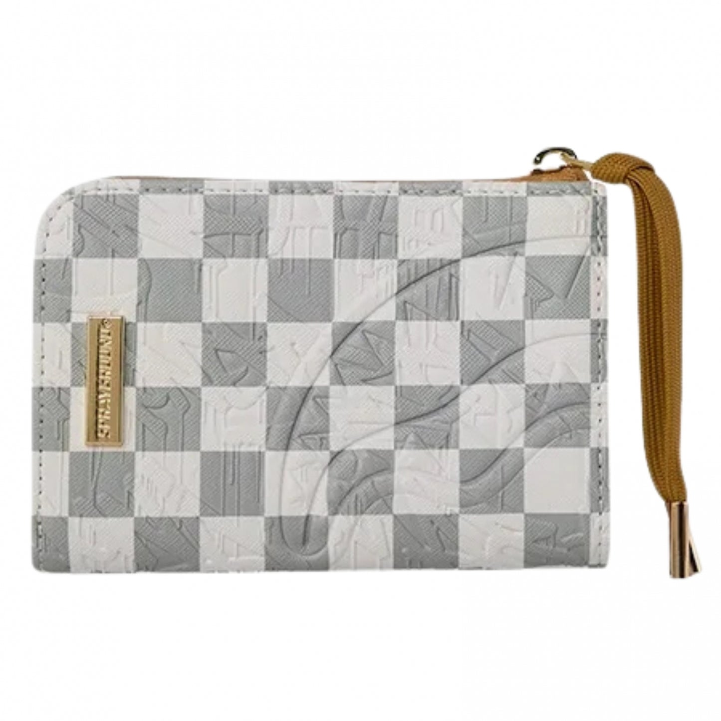 Portafoglio Sprayground Graff Embossed Cream Check UNICO