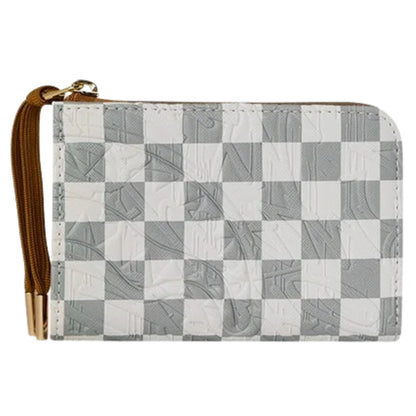 Portafoglio Sprayground Graff Embossed Cream Check UNICO