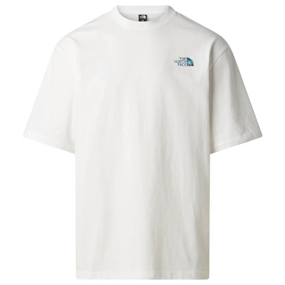 Maglietta TNF Liquid Box Never Stop Exploring SS T BIANCO
