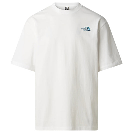 Maglietta TNF Liquid Box Never Stop Exploring SS T BIANCO