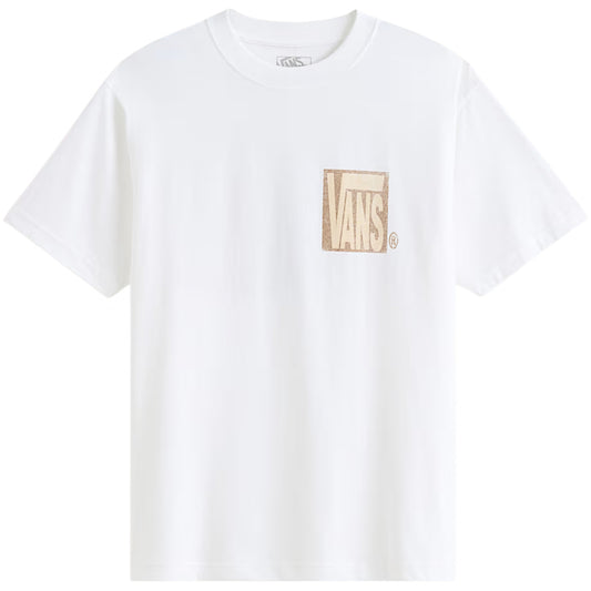 Maglietta Vans Stretch Stack Crackle Tee BIANCO