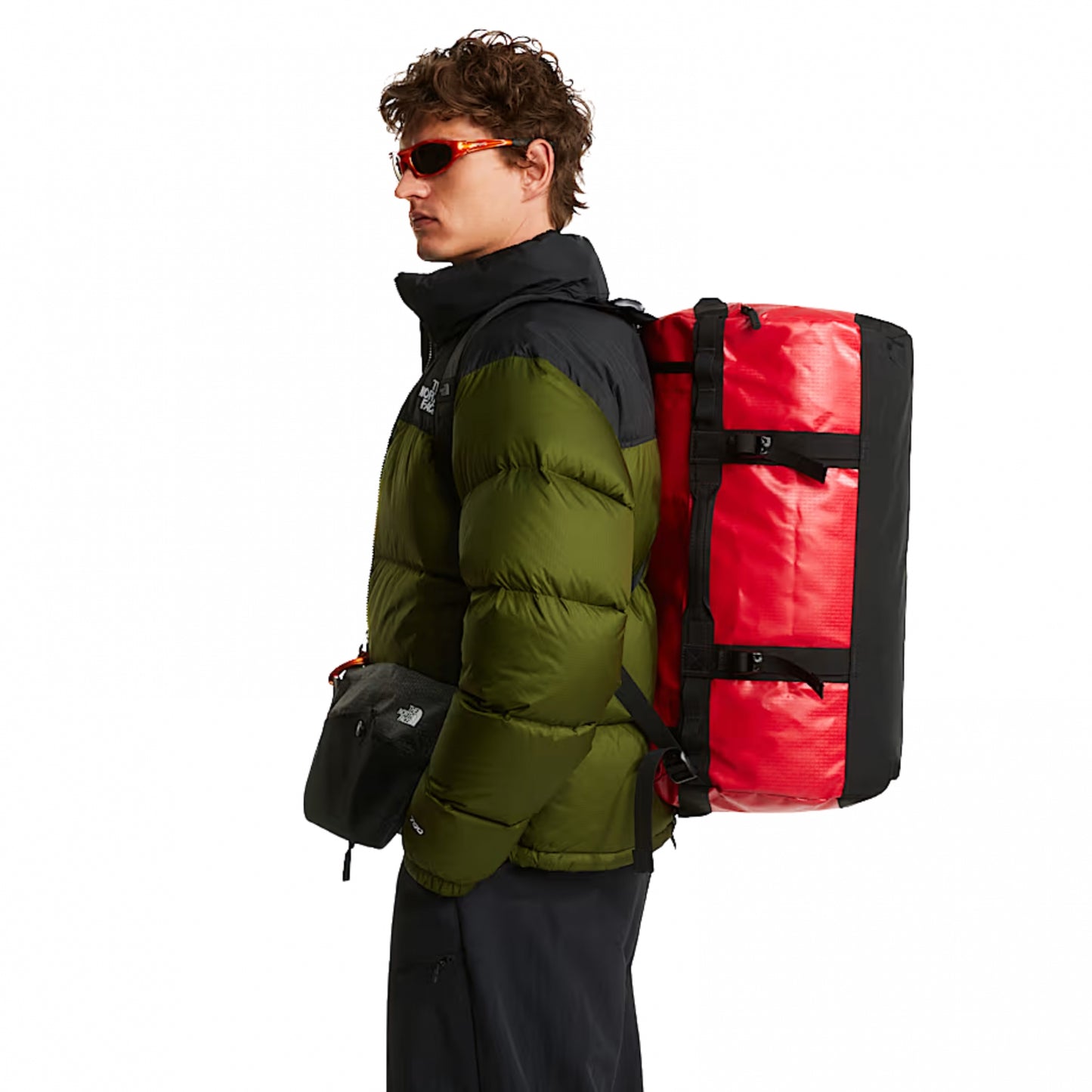 Borsone TNF Base Camp Duffel S ROSSO