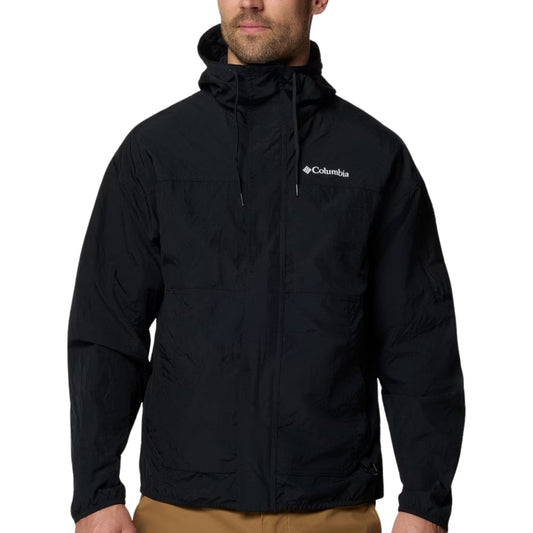 Giacca Columbia Challenger II Windbreaker NERO
