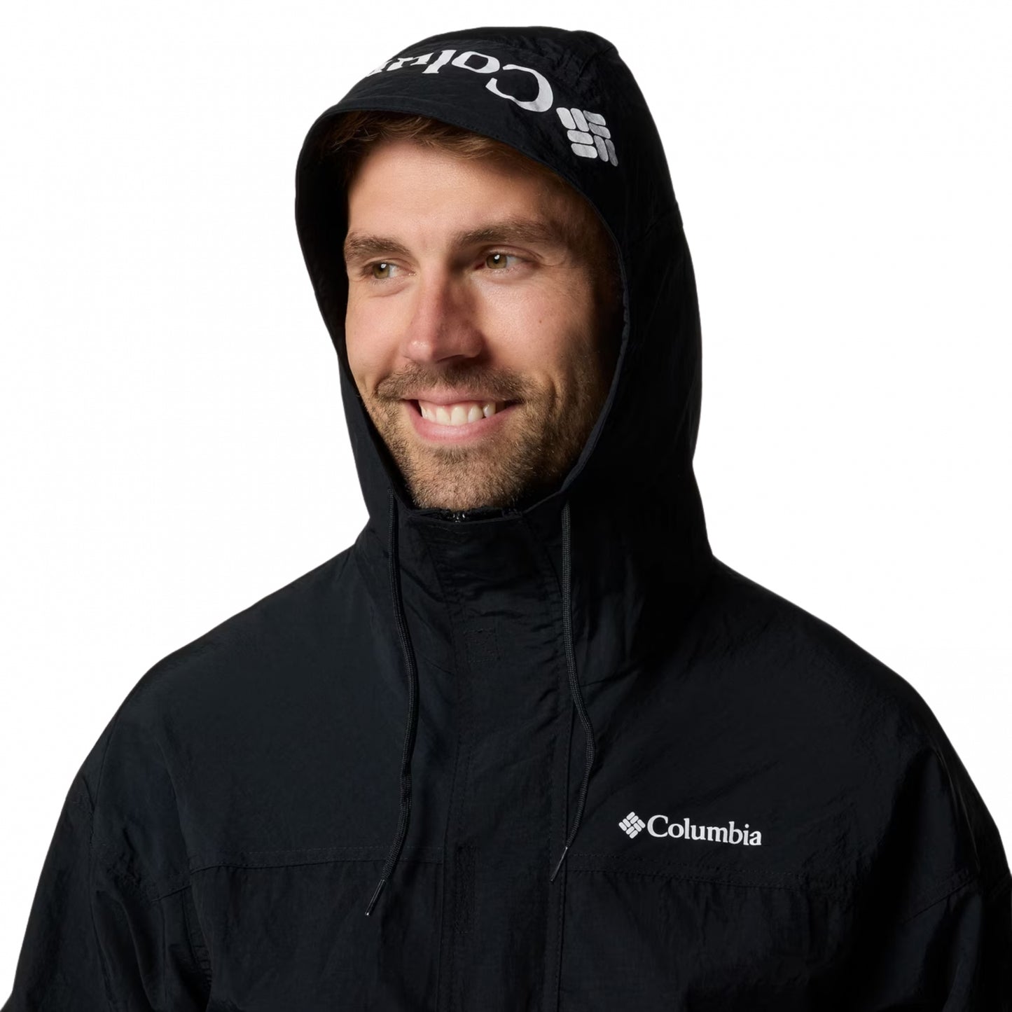 Giacca Columbia Challenger II Windbreaker NERO