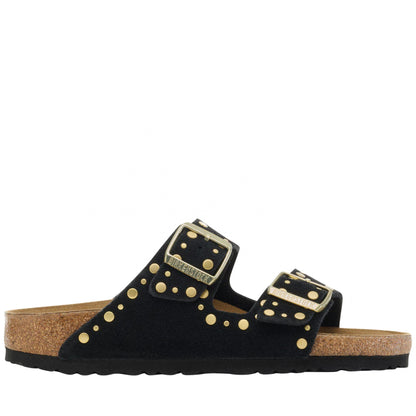 Sandalo Birkenstock Arizona Rivet NERO