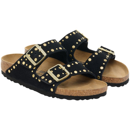 Sandalo Birkenstock Arizona Rivet NERO