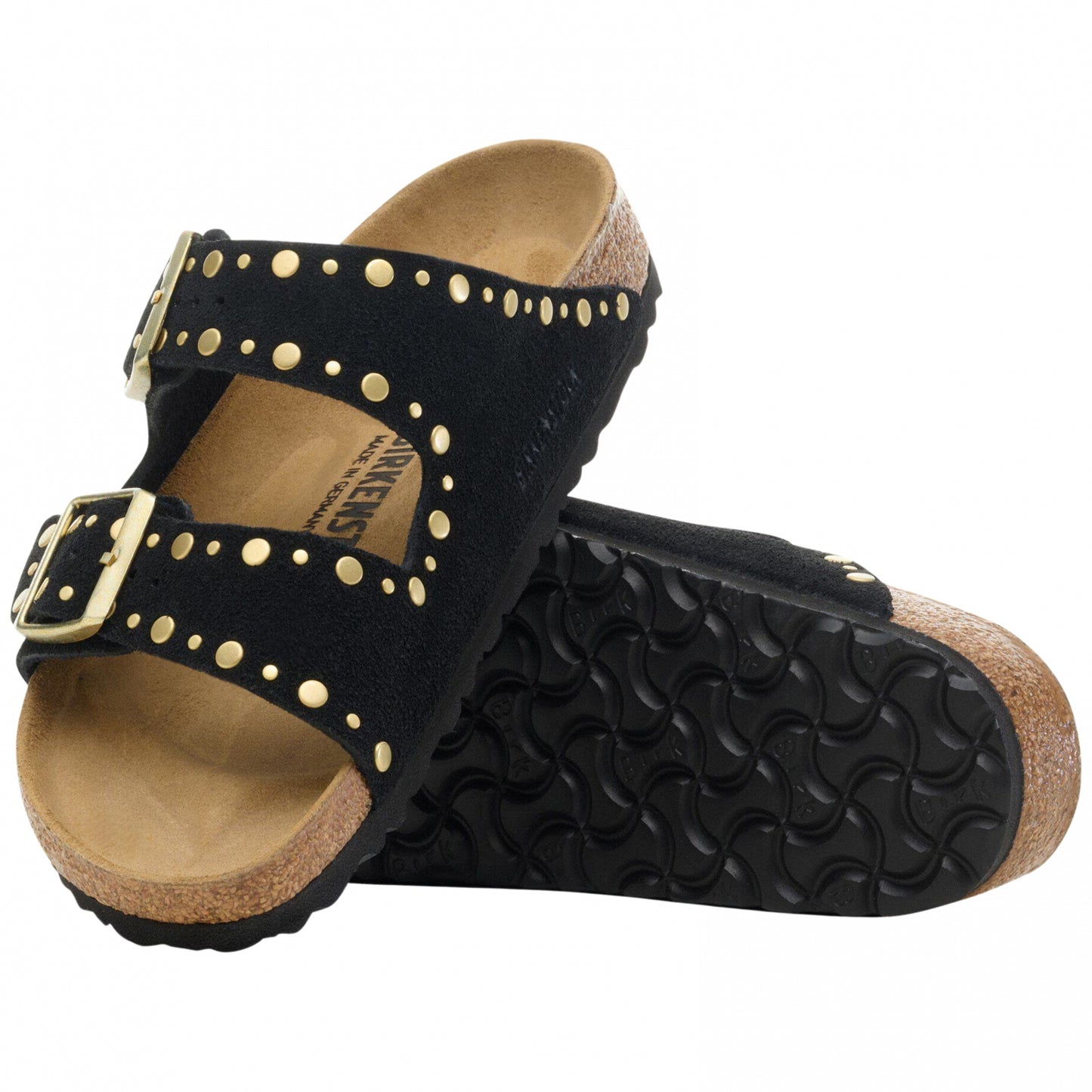 Sandalo Birkenstock Arizona Rivet NERO