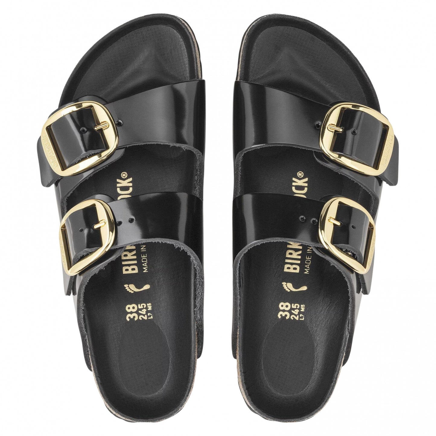 Sandalo Birkenstock Arizona Big Buckle HEX NERO