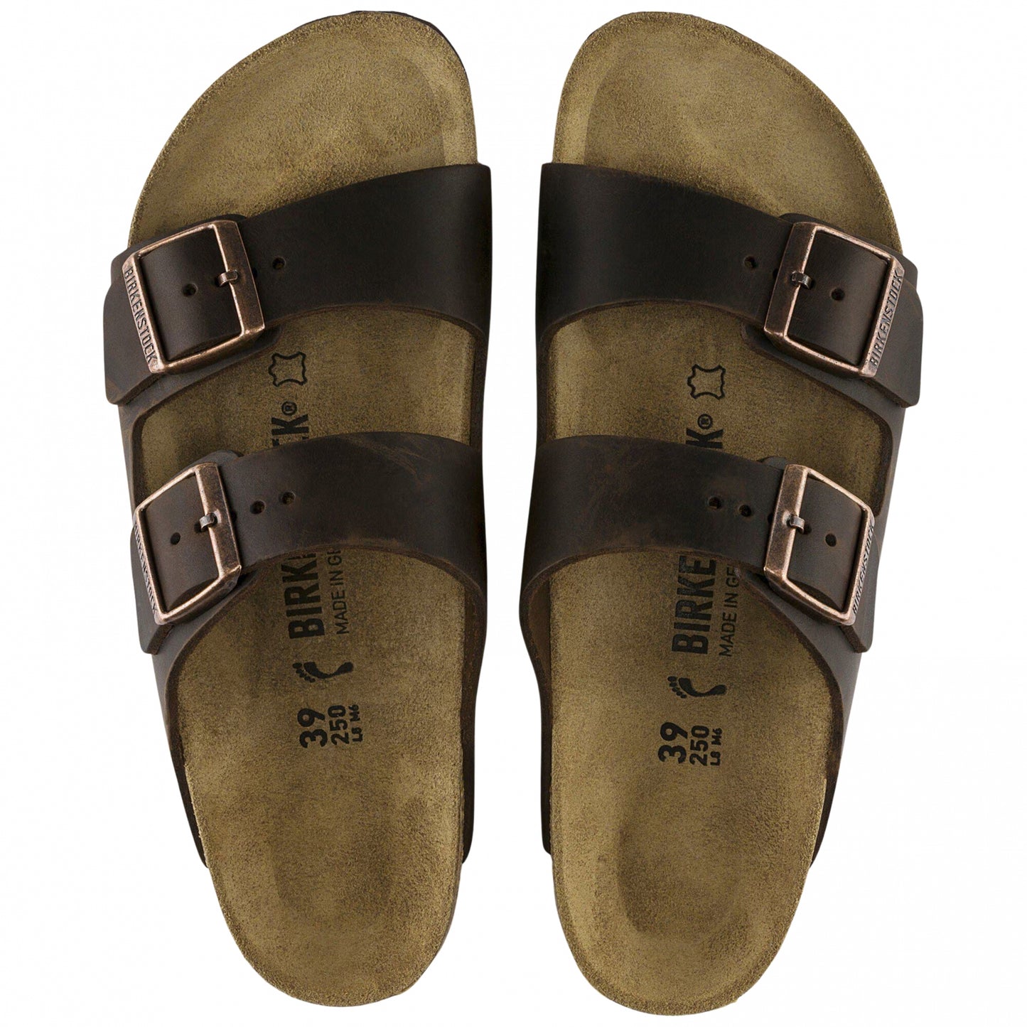 Sandalo Birkenstock Arizona MARRONE