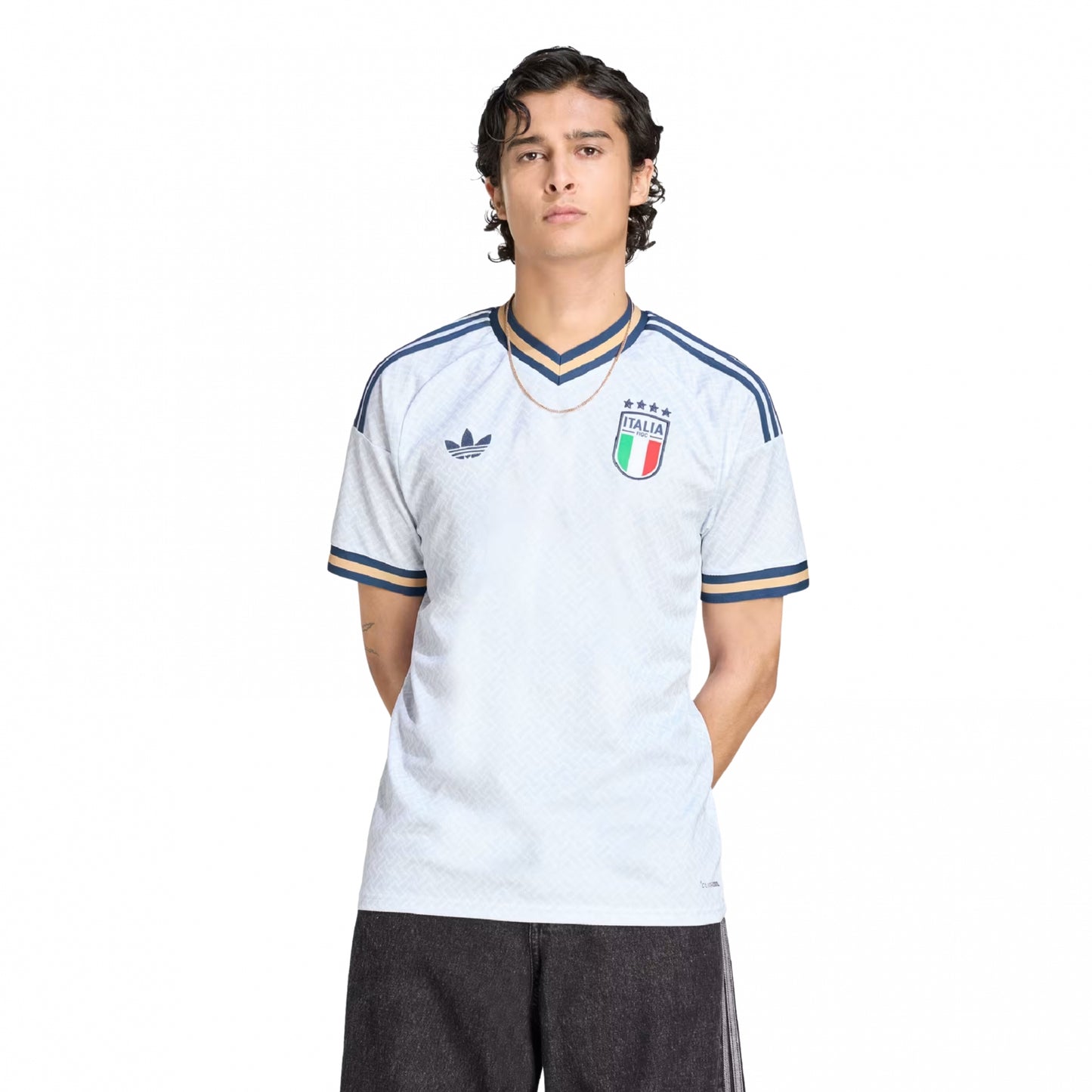 Maglietta Adidas FIGC Italy Jersey AZZURRO