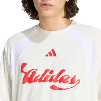 Maglietta Adidas Tiro Tee BIANCO