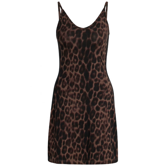 Vestito Adidas All Over Print 3 Stripes Dress UNICO