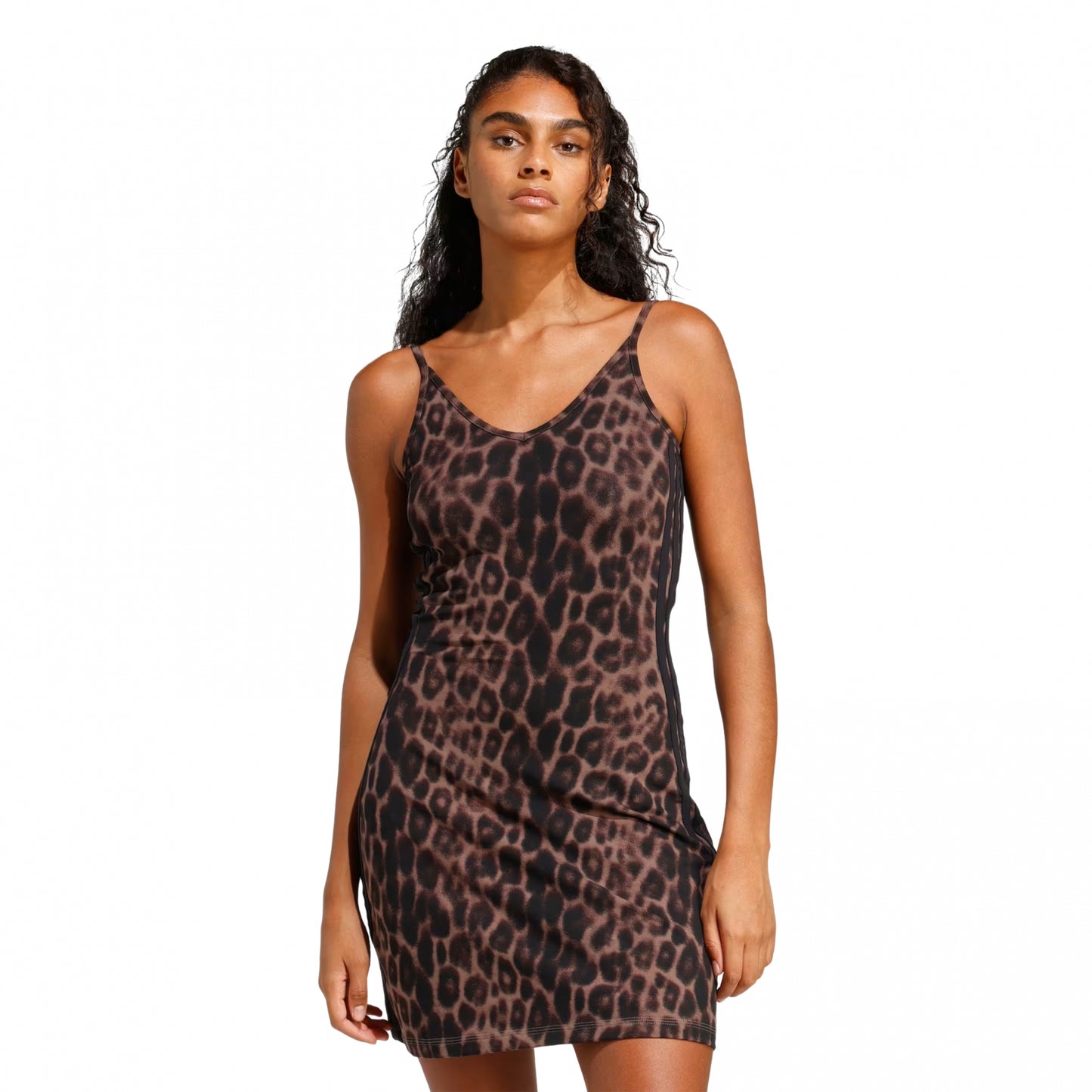 Vestito Adidas All Over Print 3 Stripes Dress UNICO