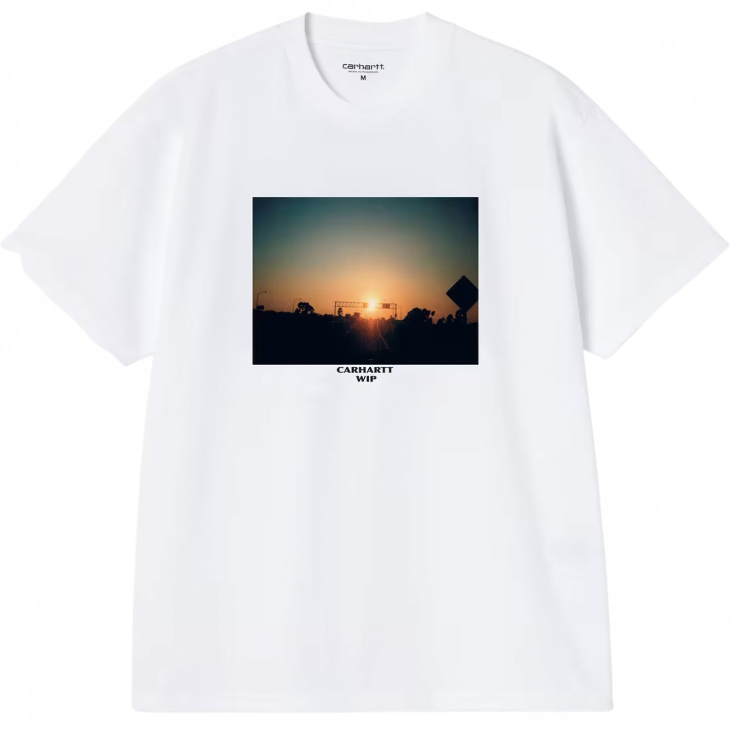 Maglietta Carhartt WIP S/S Warm Views Tee BIANCO
